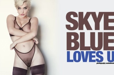 Skye Blue Is the Cover Star of STRIPLV Mag Issue #209