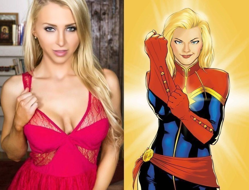 Alix Lynx as Captain Marvel