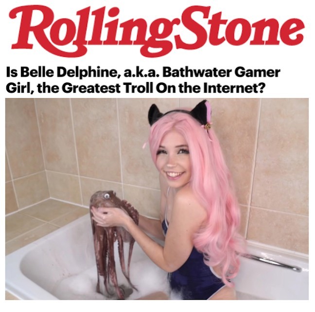 Marica Hase Profiled in Rolling Stone Article about Infamous Bathwater Gamer