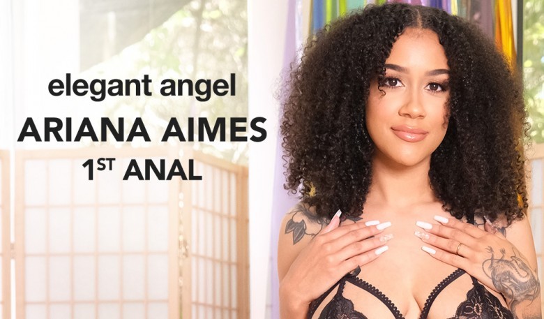 Ariana Aimes' Anal Debut Premieres on Elegant Angel