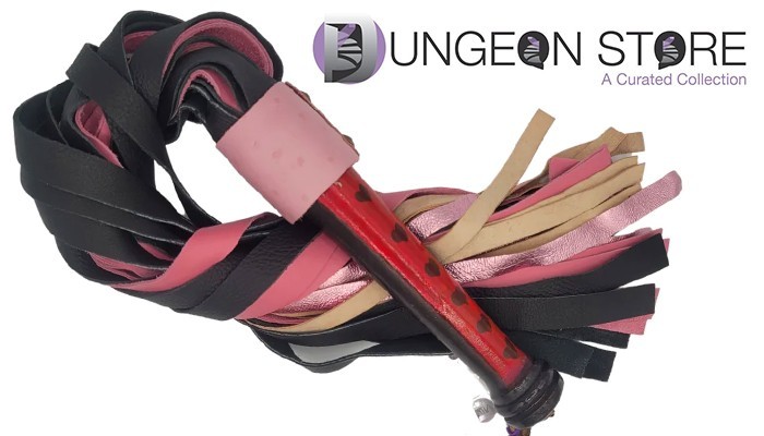 Love Pink Flogger from The Dungeon Store