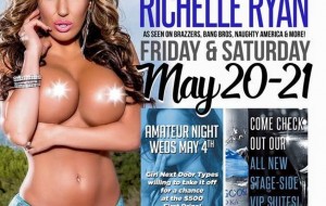 Richelle Ryan Headlines at Creekside Cabaret Gentlemen’s Club