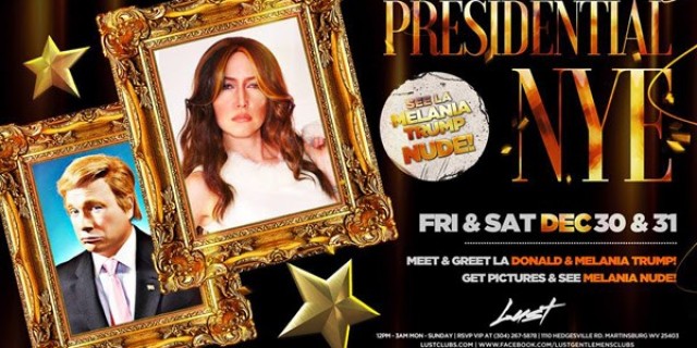 Melania Trump LA Performs Live & Headlines at Lust Gentlemen’s Club