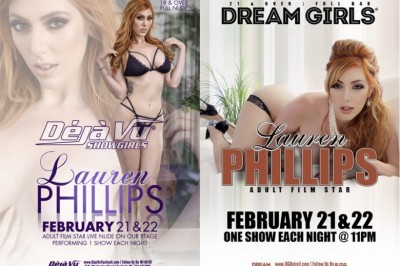 Michigan Is in for a Treat with Lauren Phillips Headlining at 2 Gentlemen’s Clubs