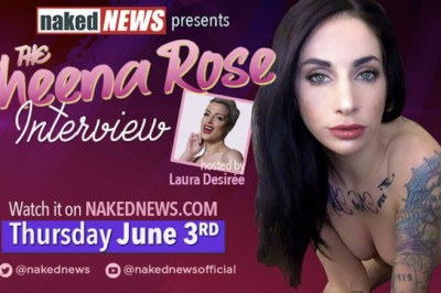 Sheena Rose Makes Her Naked News Debut Tomorrow & It’s a Def Must-See