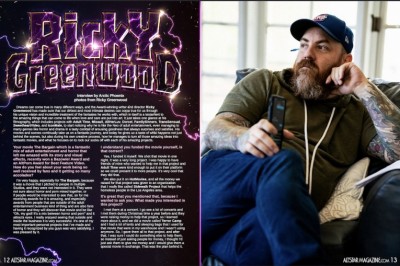 Ricky Greenwood Featured in Issue #19 of AltStar Magazine