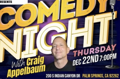 Oliver Wong Heads to Palm Springs for Comedy Night on Thursday
