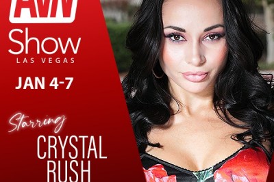 Crystal Rush’s Fans Get Multiple Chances to Meet Multi-Nominated Star at AEE & AVN Awards