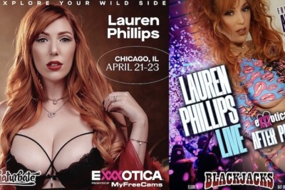 Lauren Phillips Bringing Her Super Stardom to Chicago for EXXXOTICA & Feature