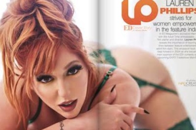 Lauren Phillips Helms Cover of July 2024 Exotic Dancer Magazine