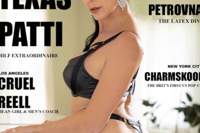 Texas Patti Scores Cover of Kink Queens Mag German Issue