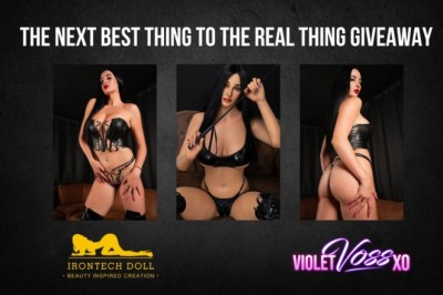 Violet Voss & Irontech Announce The Next Best Thing to the Real Thing Giveaway