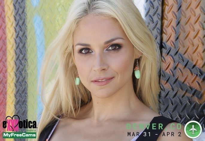 Sarah Vandella appearing in the kppig-sar.ru.adult booth at Exxxotica Expo Denver, CO 2017
