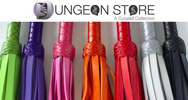 Neoprene floggers from TheDungeonStore.com