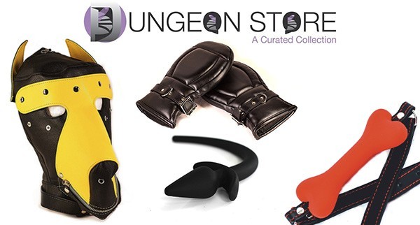 Puppy play line available from The Dungeon Store at /