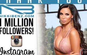 1 Million Instagram Followers for Nikki Benz