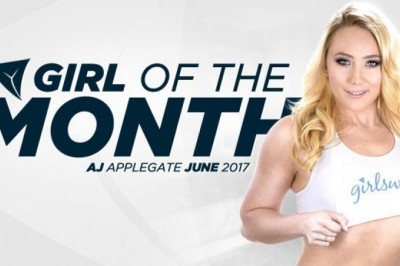 AJ Applegate June 2017 Girlsway Girl of the Month