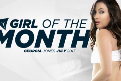 Georgia Jones honored as Girlsway's July 2017 Girl of the Month