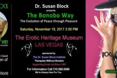 Dr. Susan Block presents The Bonobo Way: The Evolution of Peace through Pleasure  The Erotic Heritage Museum