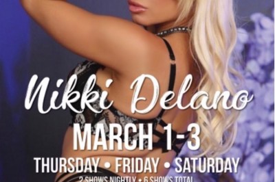 Nikki Delano Headlining at Mirage Gentlemen’s Club in Long Island, NY