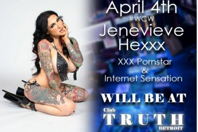 Jenevieve Hexxx Set to Feature at Truth Gentlemen’s Club in Detroit, Michigan
