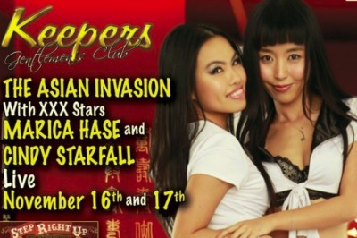 Marica Hase & Cindy Starfall Are Playing for Keeps with New Asian Invasion Feature This Weekend