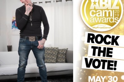 Johnny Goodluck Scores XBIZ Cam Awards Best Male Clip Artist…AGAIN!