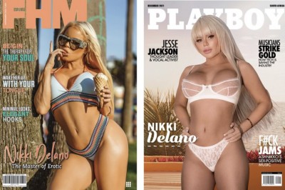 Nikki Delano Scores the Covers of Playboy South Africa & FHM India