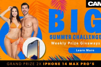 CAM4’s Summer Challenge is Giving Away Over $5,000 In Prizes.   Their Biggest Challenge in History!