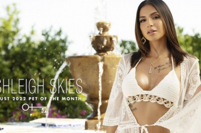 Penthouse Names Ashleigh Skies August 'Pet of the Month'