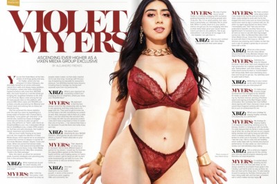 Violet Myers Profiled in August Issue of XBIZ World