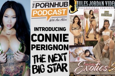 Connie Perignon Guests on Pornhub Podcast & Scores 1st DVD Cover