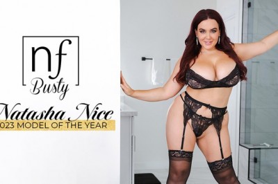Natasha Nice Crowned NF Busty Model of the Year for 2023