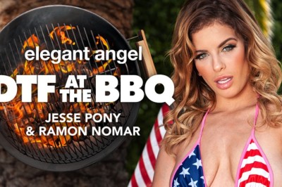 Jesse Pony Is “DTF At The BBQ” In New Elegant Angel Release