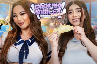 Anime Meets the Culinary World in Cooking with Violet Myers on YouTube