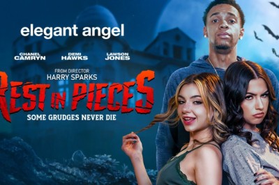 Elegant Angel Releases Horror Comedy “Rest in Pieces” Starring Demi Hawks and Chanel Camryn